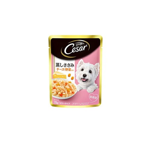 シーザー ごろっと蒸しささみ チーズ・彩り野菜入り 70g ◆賞味期限 2027年1月