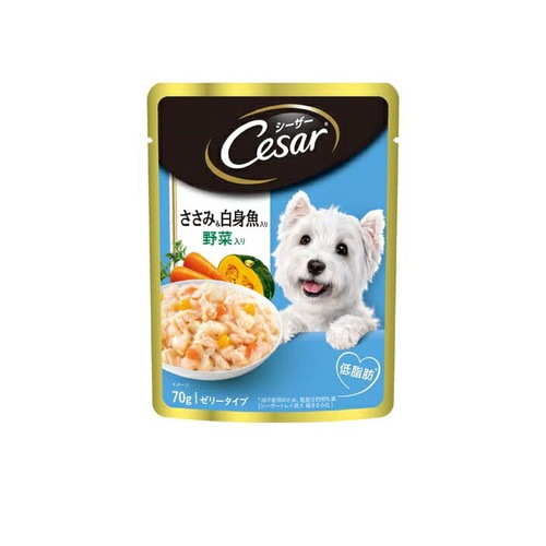 シーザー やわらかささみ＆白身魚入り 彩り野菜入り CEP14(70g) ◆賞味期限 2026年11月
