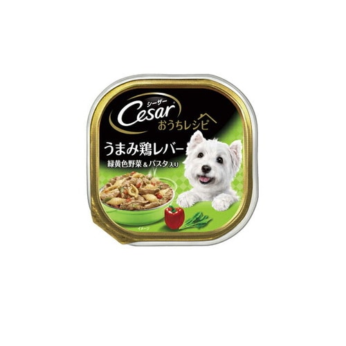 シーザー おうちレシピ うまみ鶏レバー 緑黄色野菜＆パスタ入り 100g ◆賞味期限 2027年5月