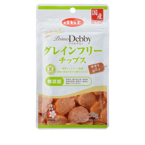 プリモデビィ グレインフリーチップス ササミ&ビーフ ◆賞味期限 2026年8月