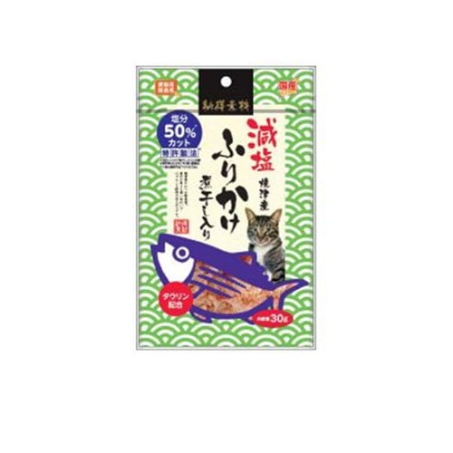 ペットライブラリー 納得素材 減塩 焼津産 ふりかけ 煮干し入り 30g ◆賞味期限 2026年6月
