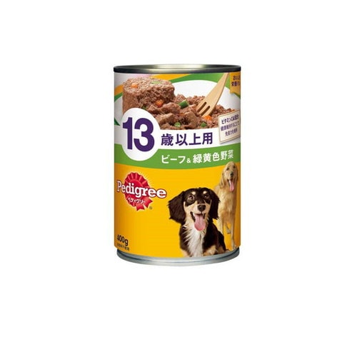 ペディグリー 13歳ビーフ＆緑黄色野菜 400g(P131) ◆賞味期限 2027年2月