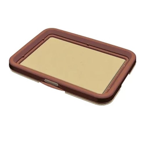 ペティオ 片手でらくらく ドッグトレー ブラウン レギュラー(1枚入)