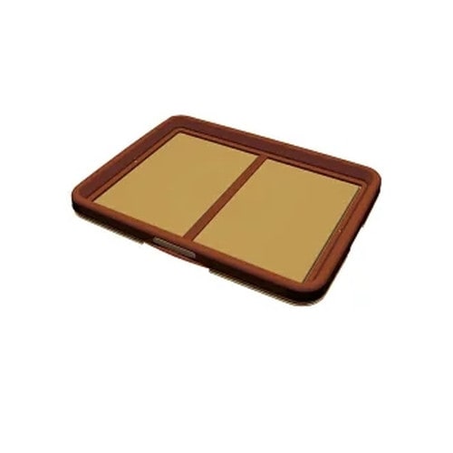 ペティオ 片手でらくらく ドッグトレー ブラウン ワイド(1コ入)