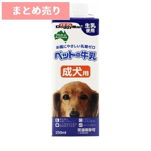 ★24個まとめ売り★ペットの牛乳 成犬用 250mL ◆賞味期限 2026年6月