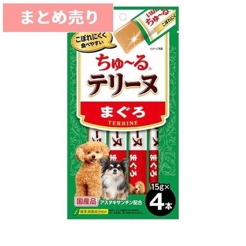 ★6個まとめ売り★ちゅ～るテリーヌ まぐろ 15×4本 ◆賞味期限 2027年2月