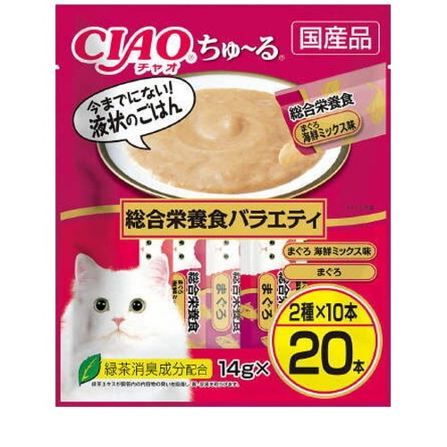 CIAO ちゅ～る 総合栄養食バラエティ 14g×20本 ◆賞味期限 2028年1月