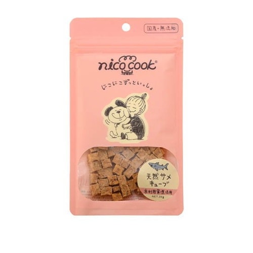 nico cook 国産天然サメキューブ 30g ◆賞味期限 2026年8月