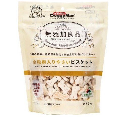 無添加良品 全粒粉入りやさいビスケット 250g ◆賞味期限 2026年5月