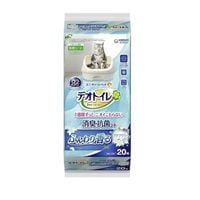デオトイレ ふんわり香る 消臭・抗菌シート アクアリリーの香り 猫用(20枚)
