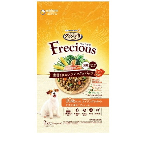 グラン・デリ Frecious 10歳以上用 チキン&ビーフ入り 2kg ◆賞味期限 2026年12月