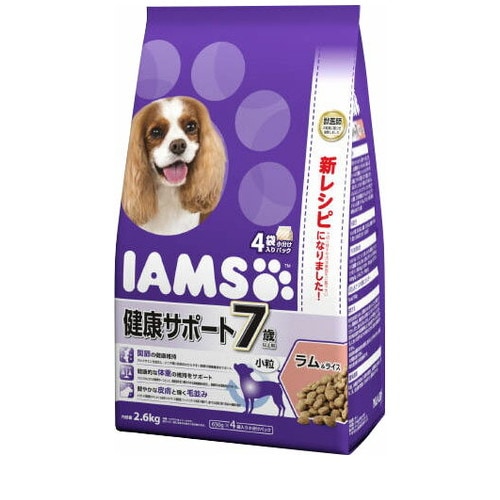アイムス 7歳以上用 健康サポート ラム＆ライス 小粒 ID232(2.6kg) ◆賞味期限 2026年8月