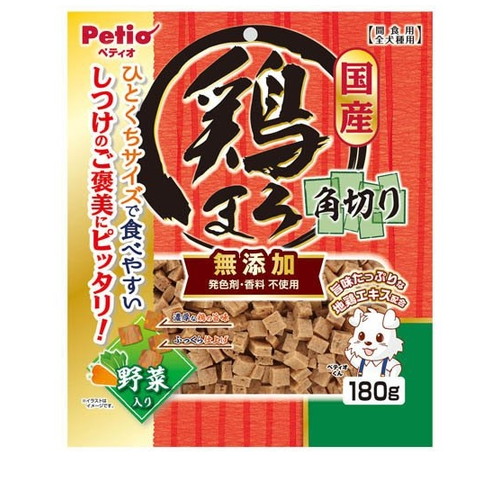 ペティオ 鶏まろ 無添加 角切り 野菜入り 180g ◆賞味期限 2026年10月