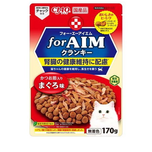 CIAO for AIM クランキー かつお節入り まぐろ味(170g) ◆賞味期限 2027年2月