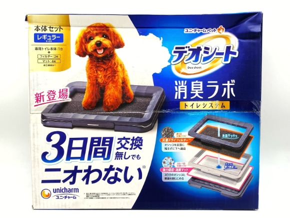 【訳あり】ユニ・チャーム デオシート 消臭ラボ トイレシステム 本体セット レギュラー 成犬