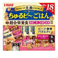 いなば ちゅるビ～ごはん ビーフ・軟骨バラエティ 10g×18袋 ◆賞味期限 2027年10月