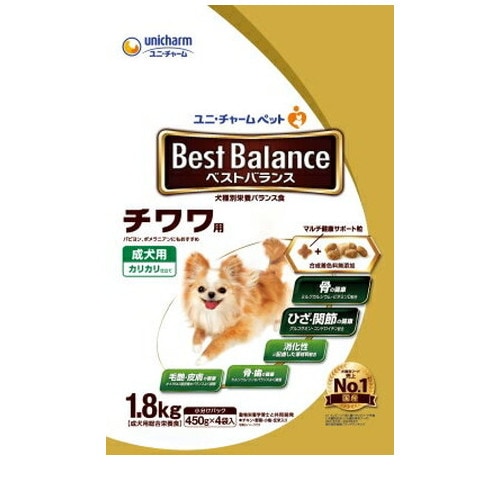 ベストバランス カリカリ仕立て チワワ用 1.8kg ◆賞味期限 2026年7月