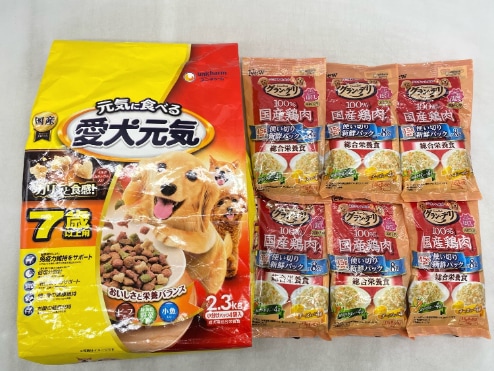 【訳あり】7個セット！シニア 愛犬元気 グラン・デリ 国産鶏肉 ◆賞味期限 2026年7月
