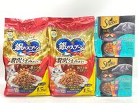 【訳あり】4個セット！銀のスプーン シーバデュオ 成猫 ◆賞味期限 2026年6月
