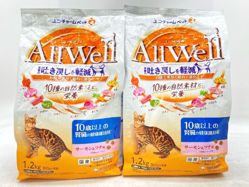 【訳あり】2個セット！シニア オールウェル 1.2kg ◆賞味期限 2026年7月