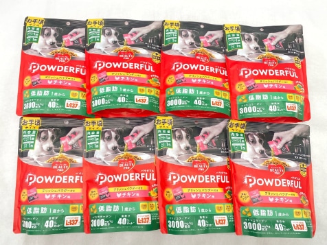 【訳あり】8個セット！ビューティープロ パウダフル チキン味 低脂肪 成犬 ◆賞味期限 2027年2月