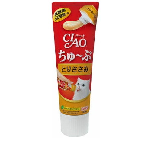 いなば CIAO チャオ ちゅ～ぶ とりささみ 80g ◆賞味期限 2027年7月