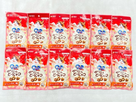 【訳あり】12個セット！銀のスプーン お魚味クリームどーにゃつ 24g 成猫 ◆賞味期限 2026年8月