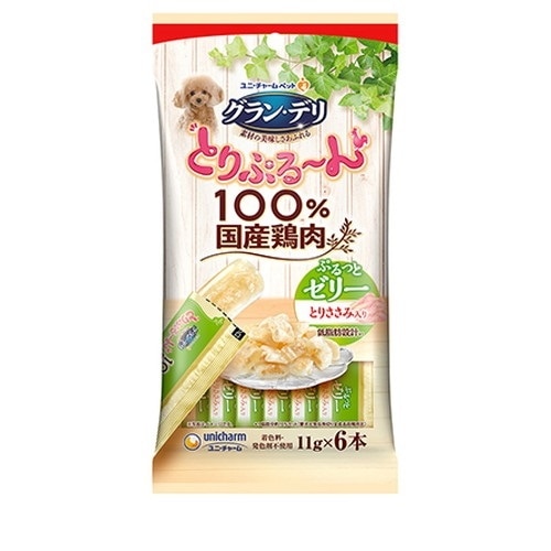 グラン・デリ とりぷる～ん ゼリー とりささみ 11g×6本 ◆賞味期限 2027年8月