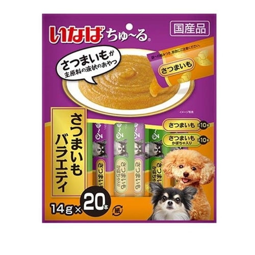 いなば ちゅ～る さつまいもバラエティ 280g(14gx20本入) ◆賞味期限 2027年12月