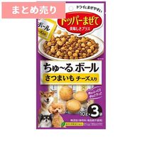 ★6個まとめ売り★いなば ちゅ～るボール さつまいも チーズ入り 30g(10gx3袋入) ◆賞味期限 2028年1月