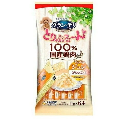 グラン・デリ とりぷる～ん ジュレ とりささみ 11g×6本 ◆賞味期限 2026年12月