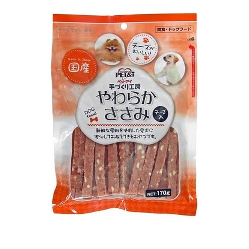 ペットアイ 手づくり工房 やわらかささみ チーズ入り(170g) ◆賞味期限 2026年11月