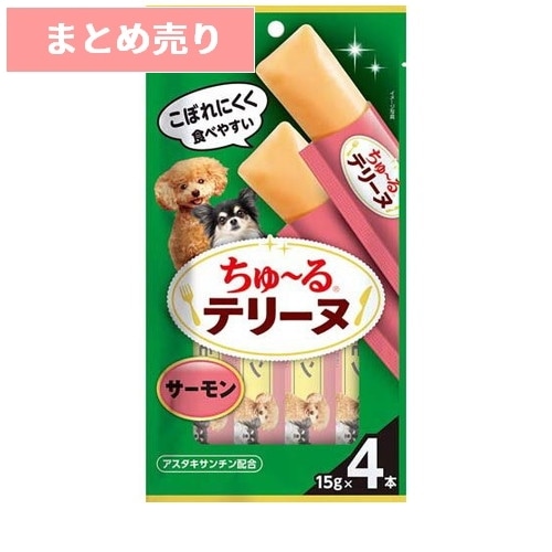 ★6個まとめ売り★いなば ちゅ～るテリーヌ サーモン 60g(15gx4本入) ◆賞味期限 2027年11月