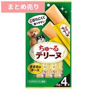 ★6個まとめ売り★いなば ちゅ～るテリーヌ とりささみ＆チーズ 15g×4本 ◆賞味期限 2027年11月