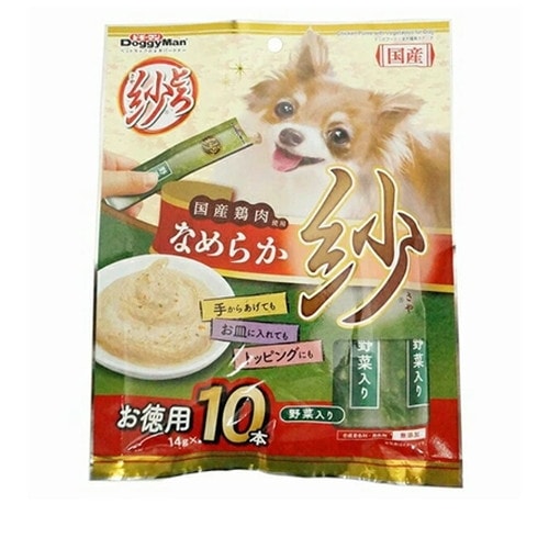 ドギーマン とろ紗 野菜入り 14g×10本 ◆賞味期限 2027年4月