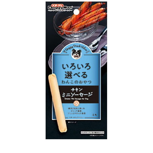 ドギースナックバリュー チキンミニソーセージ 4本 ◆賞味期限 2027年1月