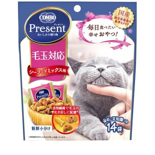 コンボ プレゼント キャット おやつ 毛玉対応 42g ◆賞味期限 2027年3月