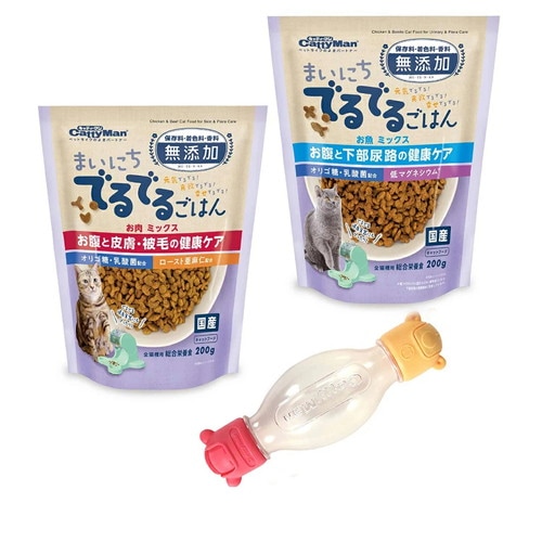 キャティーマン にゃんこのでるでるボトル フードセット(1セット) ◆賞味期限 2027年3月