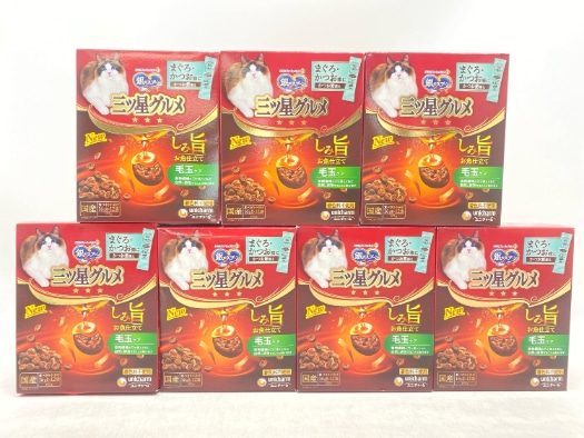 【訳あり】7個セット！銀のスプーン 三ツ星グルメ 毛玉ケア 192g 成猫 ◆賞味期限 2027年1月