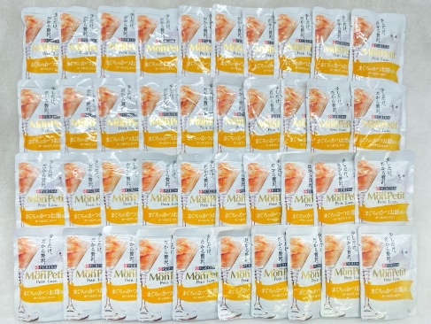 【訳あり】40個セット！モンプチ プチリュクス 35g 成猫 ◆賞味期限 2027年4月