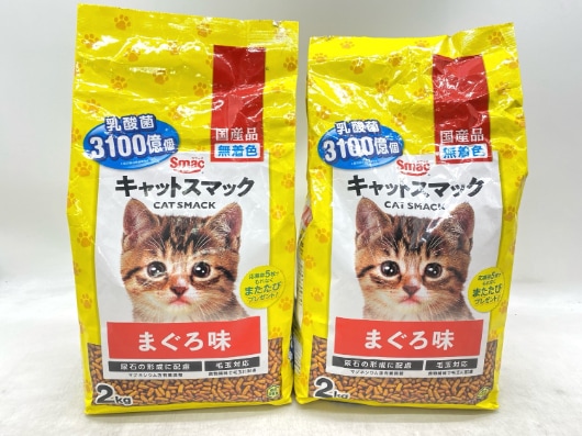 【訳あり】2個セット！スマック キャットスマック 2kg 成猫 ◆賞味期限 2027年3月