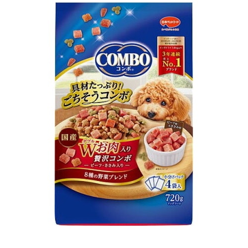 コンボ ドッグ Wお肉入り 720g ◆賞味期限 2026年8月