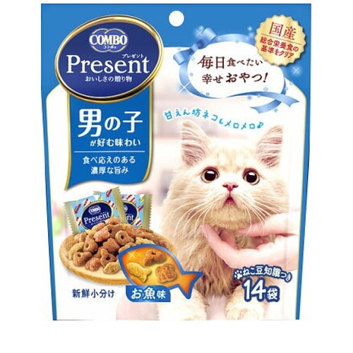 コンボ プレゼント キャット おやつ 男の子 お魚味 42g ◆賞味期限 2027年5月