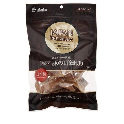 アスク ジャパンプレミアム 豚の耳細切り 150g ◆賞味期限 2026年10月