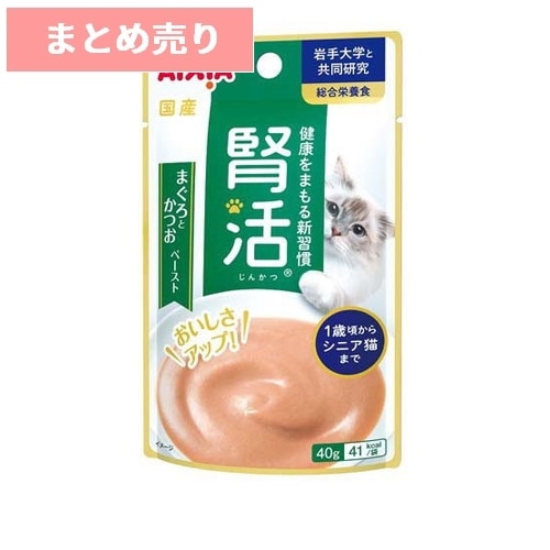 ★12個まとめ売り★アイシア 腎活 まぐろとかつおペースト 40g ◆賞味期限 2027年2月