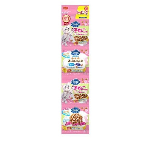 コンボ キャット 連パック 子ねこ用 にぼし入りチップ添え 140g ◆賞味期限 2026年11月