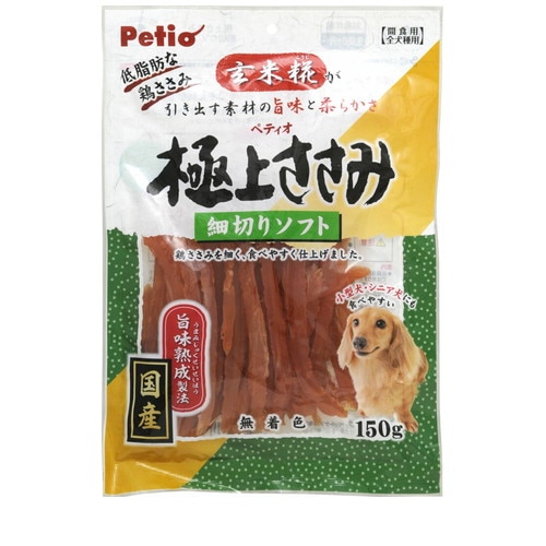 ペティオ 極上ささみ 細切りソフト 150g ◆賞味期限 2027年2月