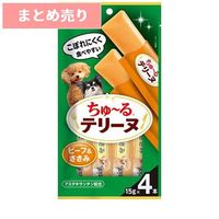 ★6個まとめ売り★いなば ちゅ～るテリーヌ ビーフ＆ささみ 15g×4本 ◆賞味期限 2027年9月