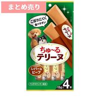 ★6個まとめ売り★いなば ちゅ～るテリーヌ レバー＆ビーフ(15g×4本) ◆賞味期限 2027年9月