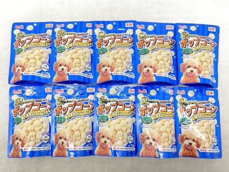 【訳あり】10個セット！スマック 犬用スナック ポップコーン 10g 成犬 ◆賞味期限 2026年8月